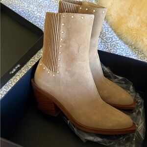 Prestyn Bootie with Rivets